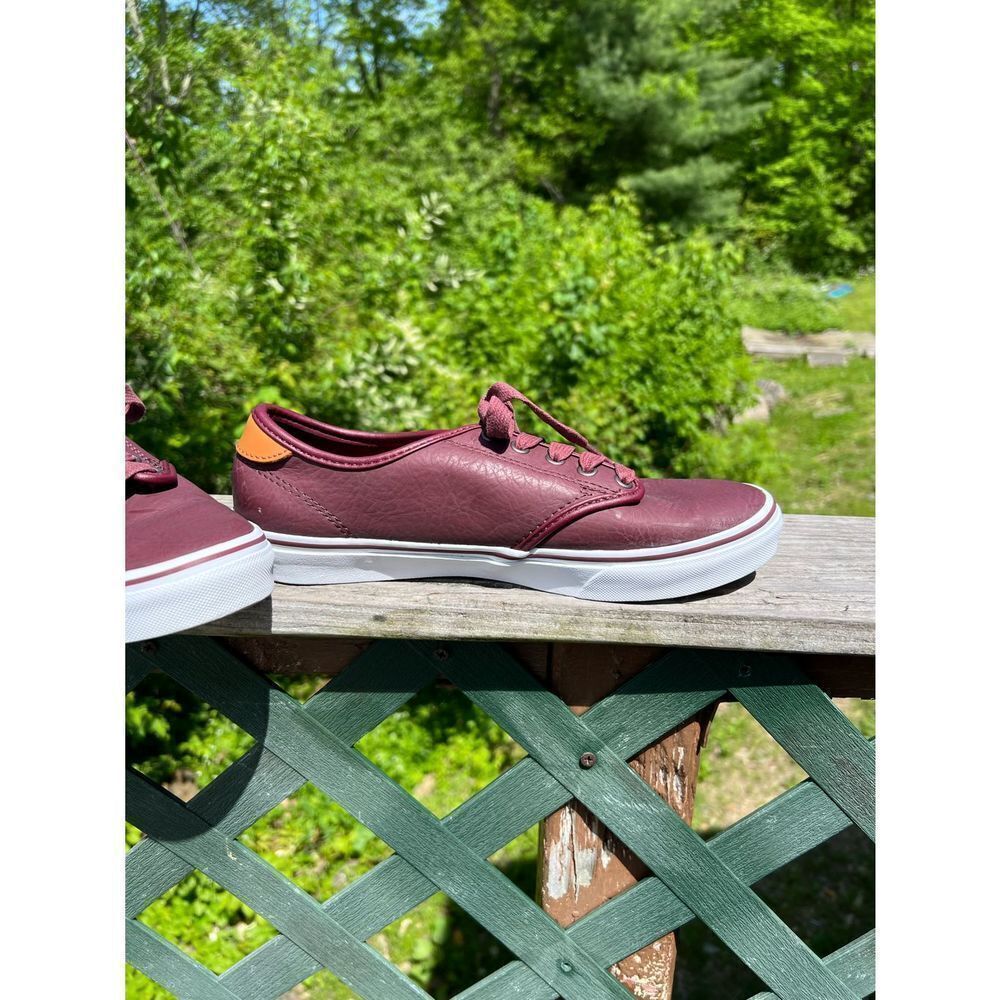 Vans Womans Comfycush Era Sneakers Sz 10 Burgundy - Picture 2 of 8
